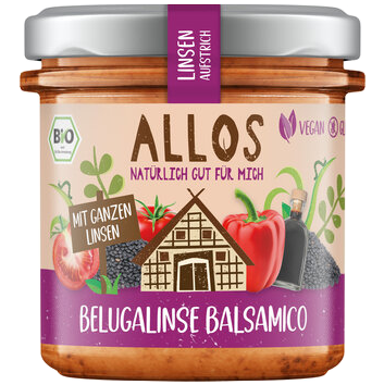 Crema spalmabile di lenticchie beluga e balsamico (140g)